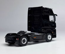Load image into Gallery viewer, TM 1:64 Black Benz Actros Tractor Container Truck Model Diecast Metal Car New
