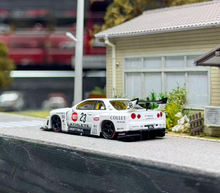 Load image into Gallery viewer, Minigt 1:64 White JDM LB ER34 GTR #23 Sports Model Diecast Metal Car New Collection
