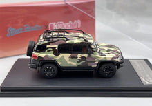 Load image into Gallery viewer, SH 1:64 Camo FJ Cruiser Off Road SUV Sports Model Diecast Metal Car New Collection
