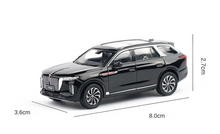 Load image into Gallery viewer, XCARTOYS 1:64 Black HQ Hongqi E HS9 Sedan EV Model Toy Metal Car NIP
