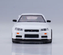 Load image into Gallery viewer, MINIGT 1:64 White JDM Skyline GTR Racing Sports Model Toy Metal Car 397
