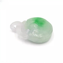 Load image into Gallery viewer, Nature Jade Ingot Pendant Necklace Gift Jewelry charm Blessing Lucky Wealth a
