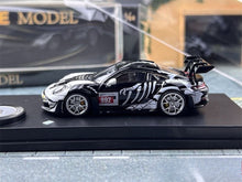 Load image into Gallery viewer, EM 1:64 Black White Dragon 911 GT3 RS Sports Model Diecast Metal Car New Collection
