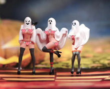 Load image into Gallery viewer, 1:64 Painted Figure Model Miniature Resin Diorama Sand Halloween Girl Ghost Toy
