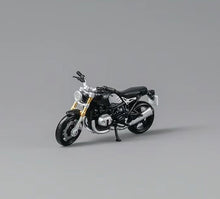 Load image into Gallery viewer, CM 1:64 Black R nineT Man Figure Sports Model Diecast Metal Motorcycle New

