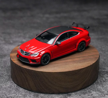 Load image into Gallery viewer, CG 1:64 Red C63 BS Coupe W204 Widebody Sports Model Diecast Metal Car New Collection
