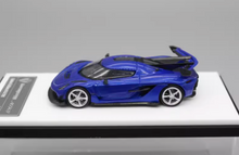 Load image into Gallery viewer, HKM 1:64 Blue Jesko Super Racing Sports Model Diecast Metal Car New
