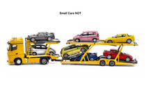 Load image into Gallery viewer, 1:64 Yellow Benz Actros Gigaspace Semi Trailer Truck Model Diecast Metal Car

