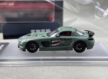Load image into Gallery viewer, FW 1:64 Green Shark SLS BS Coupe Sports Open Model Diecast Metal Car New Collection
