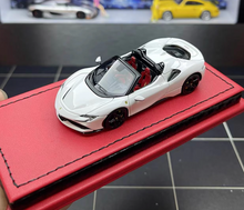 Load image into Gallery viewer, ART 1:64 White SF90 Stradale Racing Sports Model Diecast Resin Car New Collection

