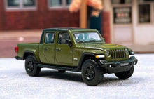 Load image into Gallery viewer, JKM 1:64 Green Jeep Gladiator Pick Up Truck 4x4 2020 SUV Model Toy Metal Car
