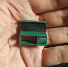 Load image into Gallery viewer, 1:64 Painted Figure Model Miniature Resin Sand Toy Repair Tool Rack Shelf Repair
