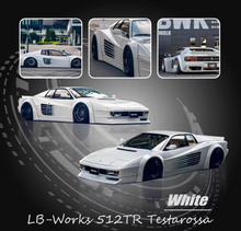Load image into Gallery viewer, Star 1:64 White Testarossa 512TR LB Works Sports Model Diecast Metal Car New Collection
