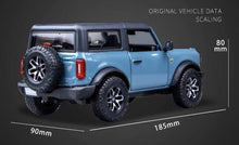 Load image into Gallery viewer, Maisto 1:24 2021 Blue FORD Bronco Badlands SUV Sports Model Diecast Metal Car BN
