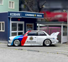 Load image into Gallery viewer, SW 1:64 White M3 E30 LTO Coupe Widebody #14 Sports Model Diecast Metal Car New Collection
