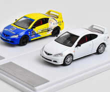 Load image into Gallery viewer, XF 1:64 JDM White Spoon Integra DC5 Type R Sports Diecast Model Metal Car New
