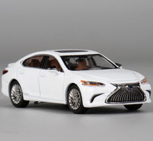 Load image into Gallery viewer, JKM 1:64 White ES300h Luxury Sedan Sports Model Diecast Metal Car New Collection
