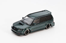 Load image into Gallery viewer, Shoom 1:64 Green Forester SG9 STI MK2 SUV Sports Model Diecast Metal Car New Collection
