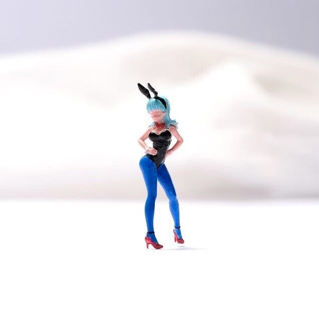 1:64 Painted Figure Model Miniature Resin Diorama Sand Toy Bunny Girl Lady Sexy New