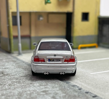 Load image into Gallery viewer, SH 1:64 Silver M3 E46 CLS Coupe Racing Sports Model Diecast Metal Car New

