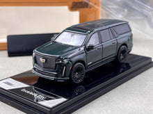 Load image into Gallery viewer, Shadow 1:64 Dark Green Escalade Full Sized SUV ESV Model Diecast Metal Car New Collection
