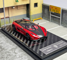 Load image into Gallery viewer, Frontiart 1:64 Red Regera Super Racing Sports Model Diecast Resin Car BN
