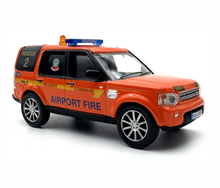 Load image into Gallery viewer, 1:76 Orange Discovery 4 Airport Fire SUV Sports Model Diecast Metal Car New Collection
