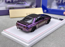Load image into Gallery viewer, FH 1:64 Purple Skyline GTR R32 Nismo S-Tune Sports Model Diecast Metal Car New
