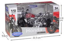 Load image into Gallery viewer, WELLY 1:12 CB1000R Heavy Racing Sports Model Diecast Metal Motorcycle
