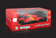 Load image into Gallery viewer, Bburago 1:24 499P LMH Le Mans #51 Racing Sports Model Diecast Metal Car New Collection
