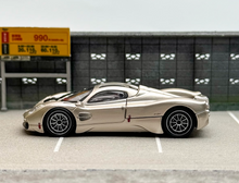 Load image into Gallery viewer, CM 1:64 Gold Utopia Super Racing Sports Model Diecast Metal Car New Collection
