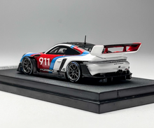 Load image into Gallery viewer, HKM 1:64 White Decal 911 GT3 R 992 Rennsport Sport Model Diecast Metal Car New Collection
