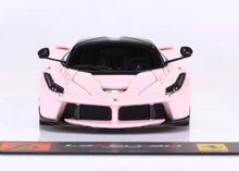 Load image into Gallery viewer, DMH 1:64 Pink Laferrari Aperta Super Racing Sports Model Diecast Resin Car New Collection
