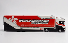 Load image into Gallery viewer, 1:64 Scania S730 World Enclosed Double Deck Truck Model Diecast Metal Car New Collection
