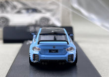 Load image into Gallery viewer, FX 1:64 Blue M2 G87 Attack Coupe Sports Model Diecast Metal Car New Collection

