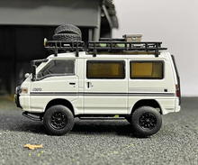 Load image into Gallery viewer, Autobots 1:64 White Delica Camper Off Road Van Model Diecast Metal Car BN
