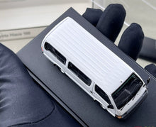 Load image into Gallery viewer, Model1 1:64 White Hiace Delivery Mini Van MK4 H100 Model Diecast Metal Car New Collection
