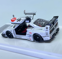 Load image into Gallery viewer, DK 1:64 HEC White F40 #58 Sports Open Model Diecast Metal Car New Collection

