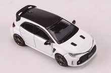 Load image into Gallery viewer, GCD 1:64 JDM White GR Corolla Hatchback Sports Model Metal Diecast Car New Collection
