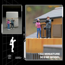 Load image into Gallery viewer, 1:64 Painted Figure Mini Model Miniature Resin Diorama Gym Sport Lady Man Couple New Scene
