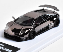 Load image into Gallery viewer, MJ 1:64 Plating Black LP670 Murcielago Sports Model Diecast Resin Car New Collection
