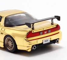 Load image into Gallery viewer, MC 1:64 Plating Gold NSX MK1 NA1 Racing Sports Model Diecast Metal Car New Collection
