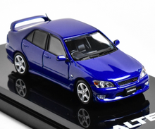 Load image into Gallery viewer, Hobby Japan 1:64 Blue Altezza RS200 Spoiler Sport Model Diecast Metal Car New Collection
