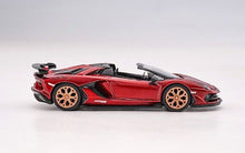 Load image into Gallery viewer, MINIGT 1:64 Red Aventador SVJ Roadster Racing Sport Model Toy Metal Car 506
