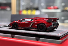 Load image into Gallery viewer, DMH 1:64 Red Veneno Super Racing Sports Model Diecast Resin Car New Collection
