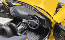 Load image into Gallery viewer, MH 1:18 Yellow JDM S2000 AP2 Sports F22C Engine Model Diecast Metal Car New Collect
