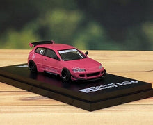 Load image into Gallery viewer, HKM 1:64 JDM Civic EG6 Rocket Bunny Widebody Sport Model Diecast Metal Car New
