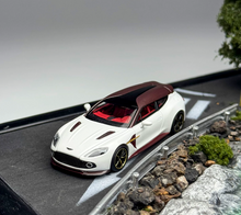 Load image into Gallery viewer, King 1:64 White Vanquish Zagato Touring Sports Model Diecast Metal Car New Collection
