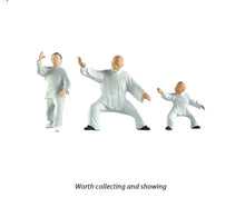 Load image into Gallery viewer, 1:64 Painted Figure Mini Model Miniature Resin Diorama Tai Chi Grandpa Grandma
