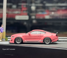 Load image into Gallery viewer, Liberty 1:64 Pink Mustang Widebody Muscle Sports Model Diecast Metal Car New Collection
